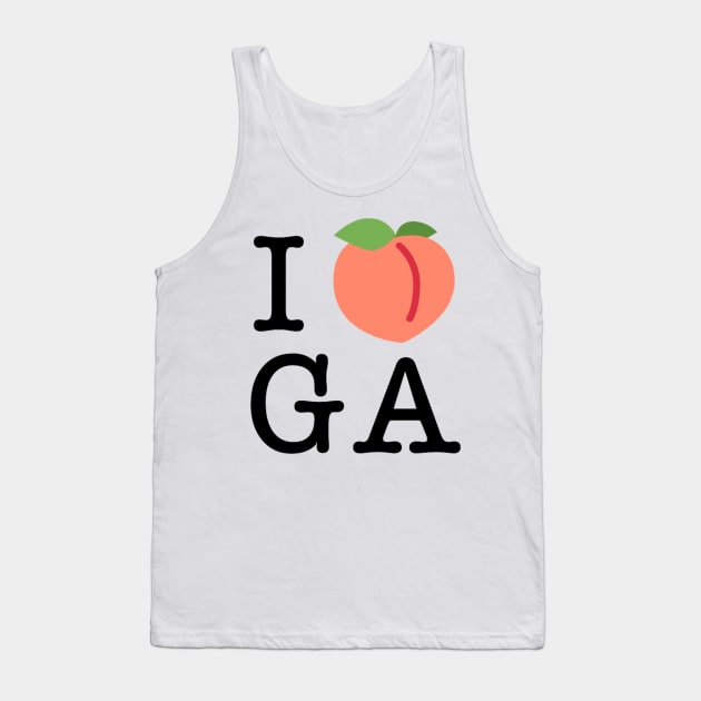 I Peach Georgia Tank Top by KyleHarlow